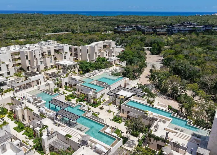 Hébergement de vacances Grand Private Pool Rooftop Oasis Near The Tulum